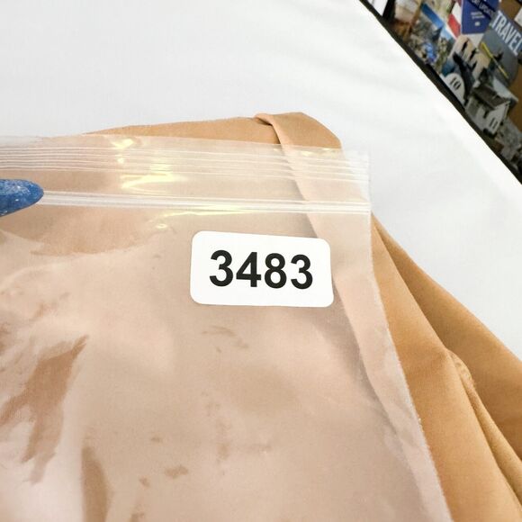 SKIMS Signature Swim Tank Dress Women Beach Sleeveless Swimwear Ochre Sz 2XS NWT - Picture 8 of 8